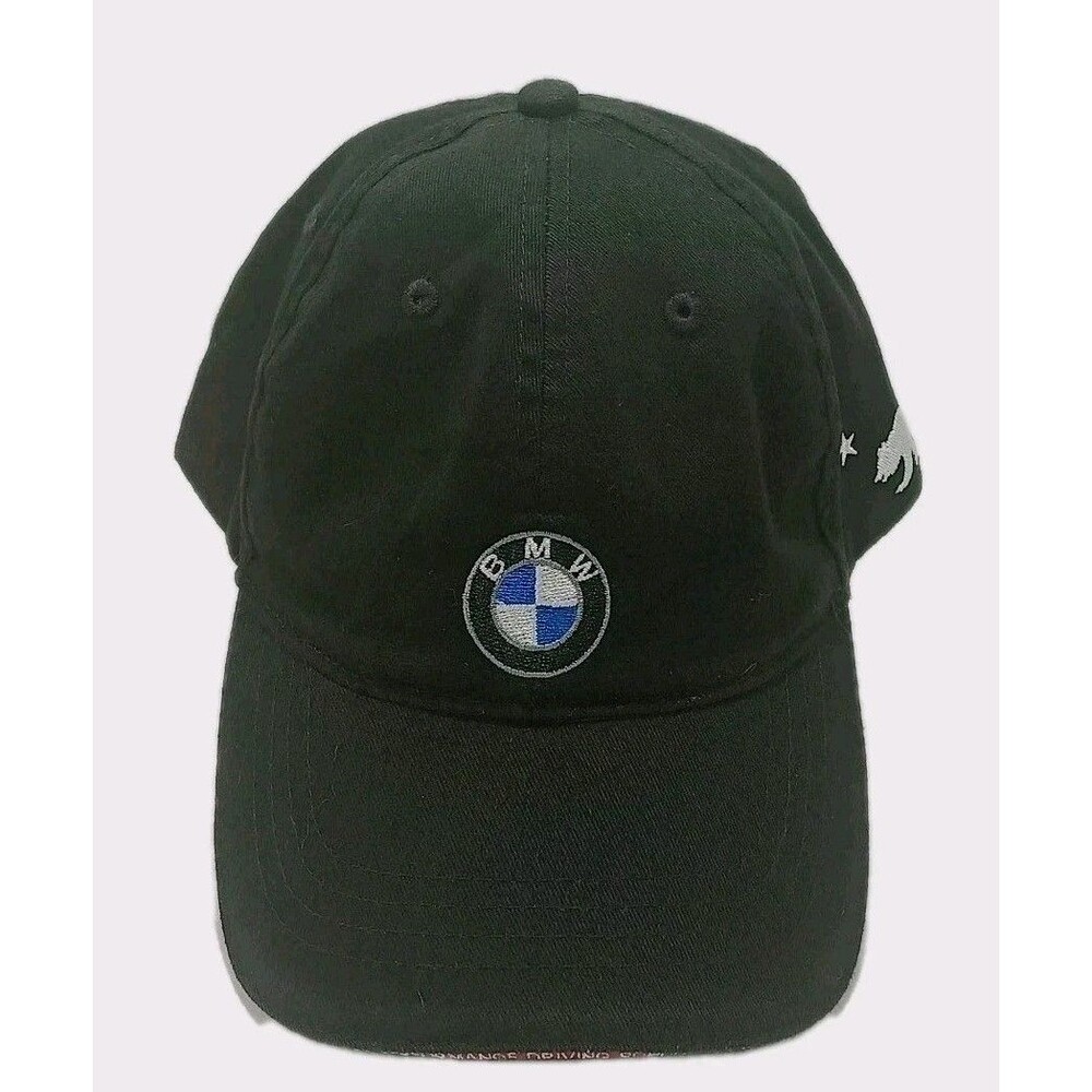 BMW Performance Driving School  California Logo Adjustable Black Dad Hat